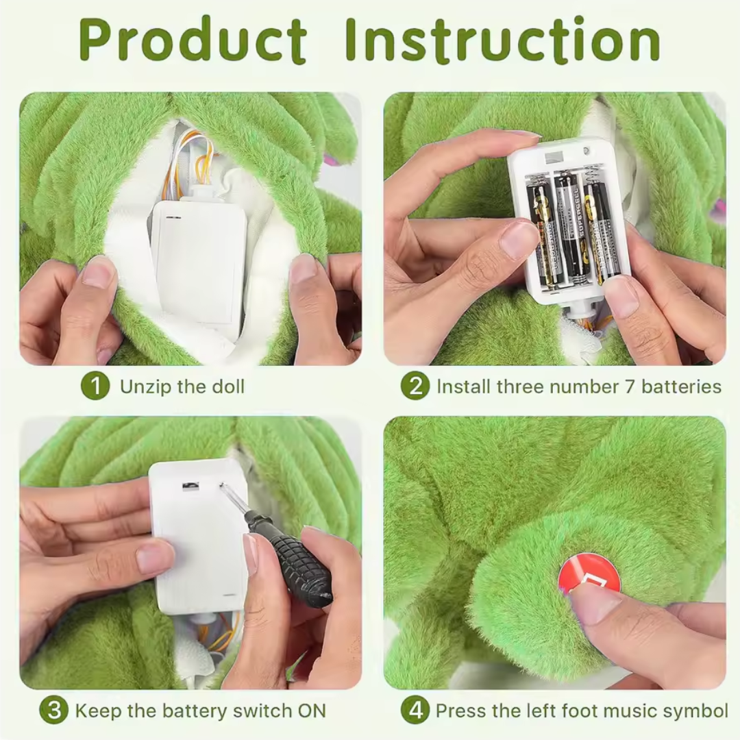 Breathing Grinch Plushie